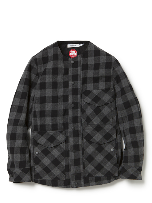 LABOURER JACKET C/W TWILL BLOCK CHECK - テーラードジャケット