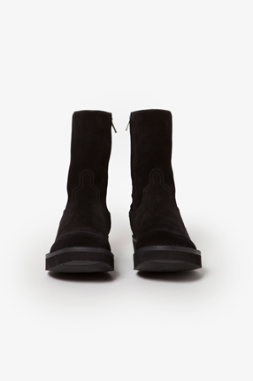 nonnative "RANCHER ZIP UP BOOTS COW SUEDE by OFFICINE CREATIVE
